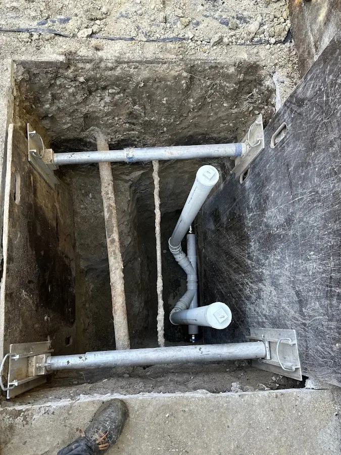 Experienced plumber completing Gas Line Repair work in Chatham